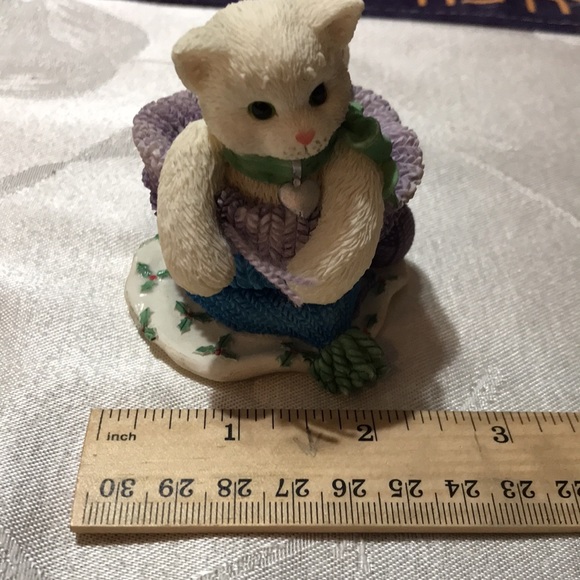 1997 Calico Kittens “Hats Off To Friends” 7C1/804 Small Collectible Figurine - Picture 4 of 11